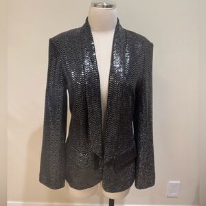 Sparkle black blazer size medium